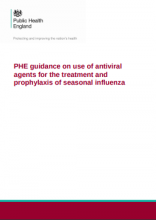 PHE guidance on use of antiviral agents for the treatment and prophylaxis of seasonal influenza